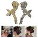 thumbnail image 4 of pinzas de metal con forma de rosa para el pelo, pinzas para el pelo de moda, tocados., 4 of 6