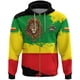 thumbnail image 4 of Sudadera con capucha y cremallera con la bandera de Etiopía para hombres y mujeres, sudaderas con capucha con el emblema nacional etíope impreso en 3D, sudaderas holgadas para la calle, 4 of 4