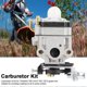 thumbnail image 2 of Carburetor Kit Fit for TANAKA TBC-2510 TBC 2510 Grass Trimm Replace Carb #4554728090, 2 of 4