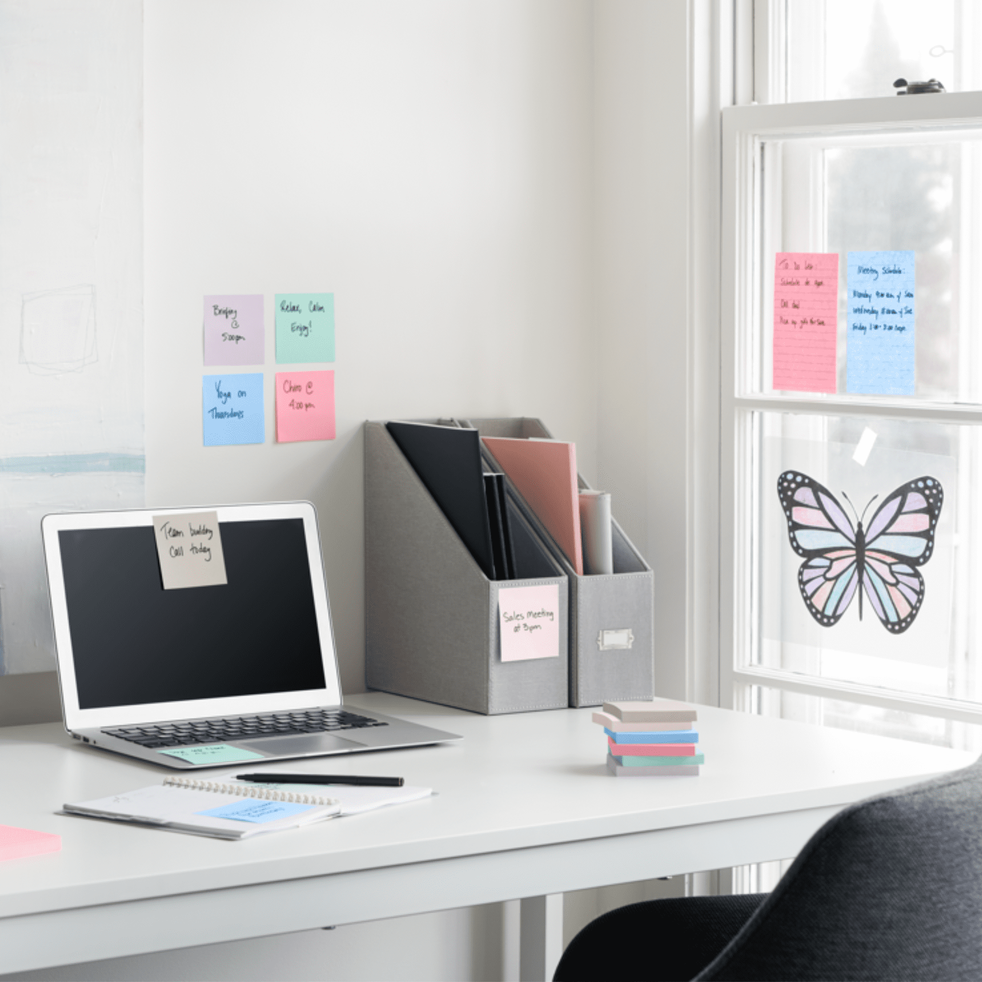Post-it Super Sticky Notes 654-12SSAN, 3 in x 3 in (76 mm x 76 mm) Marrakesh Collection