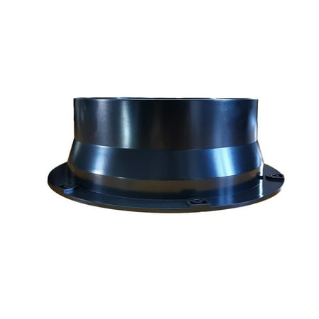

Duct Connector Square Flange ABS Plastic for 100-250mm Dia Hose Check Valve