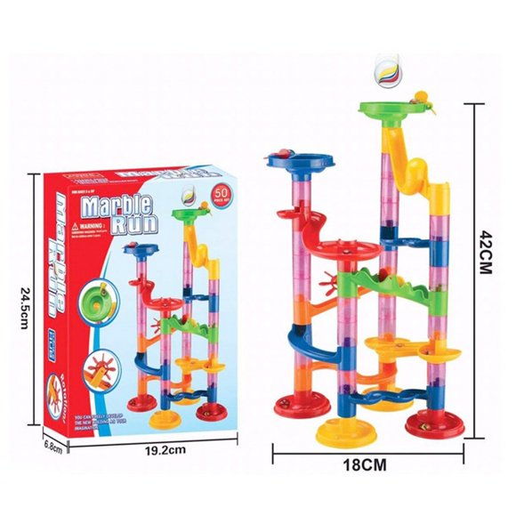 Marble Run Creative Set Make Build Create Your Own Fun Design (50,80,133pc)