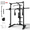 smith machine with 12 pcs aluminum pulleys, variant on Mikolo Smith Machine Home Gym, Multi-Functional Power Rack with Pec Deck Machine, Lat Pull Down System with Bar, Low Row Station with Cable bar and Foot Board
