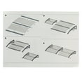 thumbnail image 2 of EDOEMSE 80"×40" Door Window Awning Canopy, Patio Sun Shade Awning w/ Aluminum Frame, Silver & Gray, 2 of 7