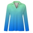 thumbnail image 4 of TAIAOJING Womens Top Print T Shirt Long Sleeve Casual Long Sleeve Top Fashion Clothes Tunic Tops Loose Blouses, 4 of 4