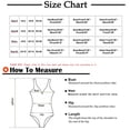 thumbnail image 2 of Summer One Piece Swimsuit Womens Y2K Bathing Suit Graffiti Abstract Print Swimwear High Neck Tankini Swimsuits, 2 of 5
