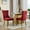 WINE RED + Velvet + Foam, variant on Mid-Century Modern Chairs with Lion Head Pull Ring,High-end Tufted Solid Wood Contemporary Velvet Upholstered Dining Chair with Golden Wooden Legs Nailhead Trim 2-Pcs Set,Black,SW1201BK