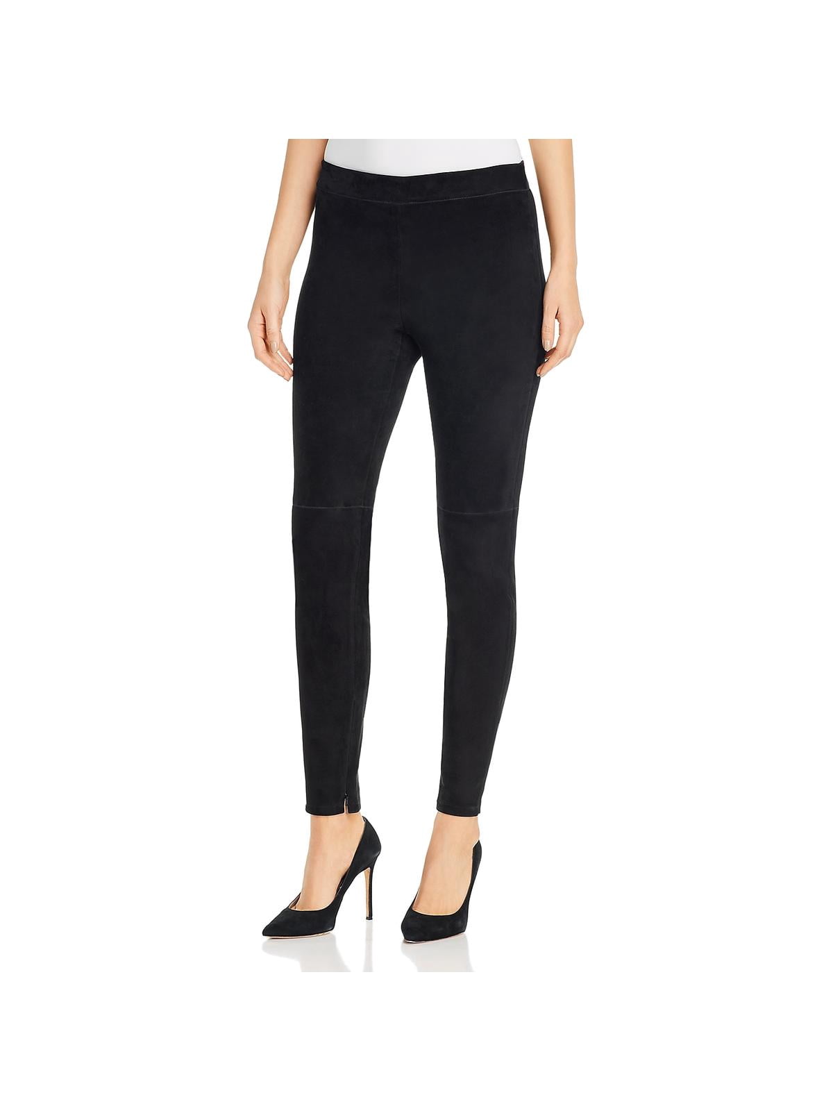 Elie Tahari Womens Roxanna Faux Suede 