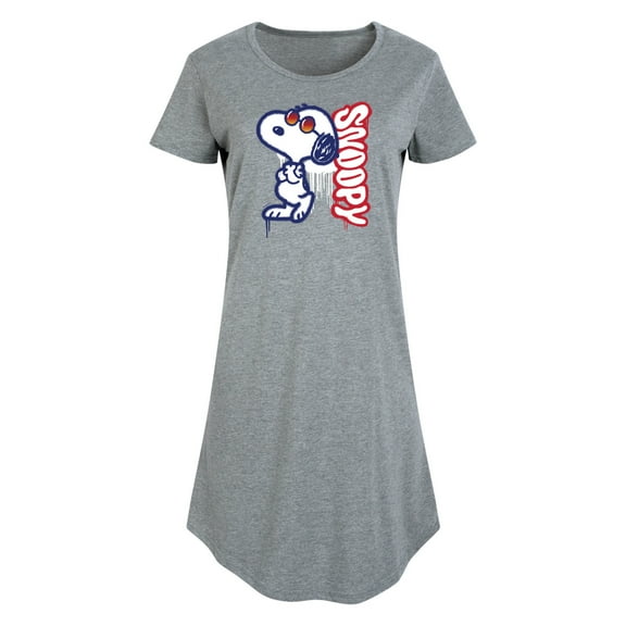 Peanuts - Graffiti Snoopy - Women's Any Way Dress
