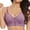 Purple, variant on iHPH7 Front Closure Bras for Older Women Snap Front Bra Wireless Bras Senior Comfort Bras Breathable Bras for Women Front Button Front Clasp Push Up Bra Comfort Convenient Beige 36