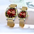 thumbnail image 2 of 2022 New NIBOSI Lover Watches Mesh Fashion Quartz Gold Watch Mens Watches Top Brand Luxury Women Watch Couple Relogio Masculino, 2 of 6