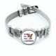 thumbnail image 1 of En serio la gente escucha perros mascotas Pulsera pulsera pulsera de cristal amor pulsera ajustable, 1 of 2