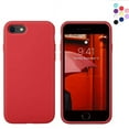 thumbnail image 1 of Entronix Funda de Silicona para iPhone 7/8, Suave Al Tacto, Antiarañazos y Antigolpes, Color Rojo, 1 of 7