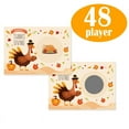 thumbnail image 4 of Thanksgiving Party Scratch Game Turkey Cards Holiday Festive Raffle Tickets, 4 of 6