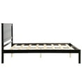 Platform Bed Frame Kids Bed with Headboard, Classic Wood Full Bed Frame