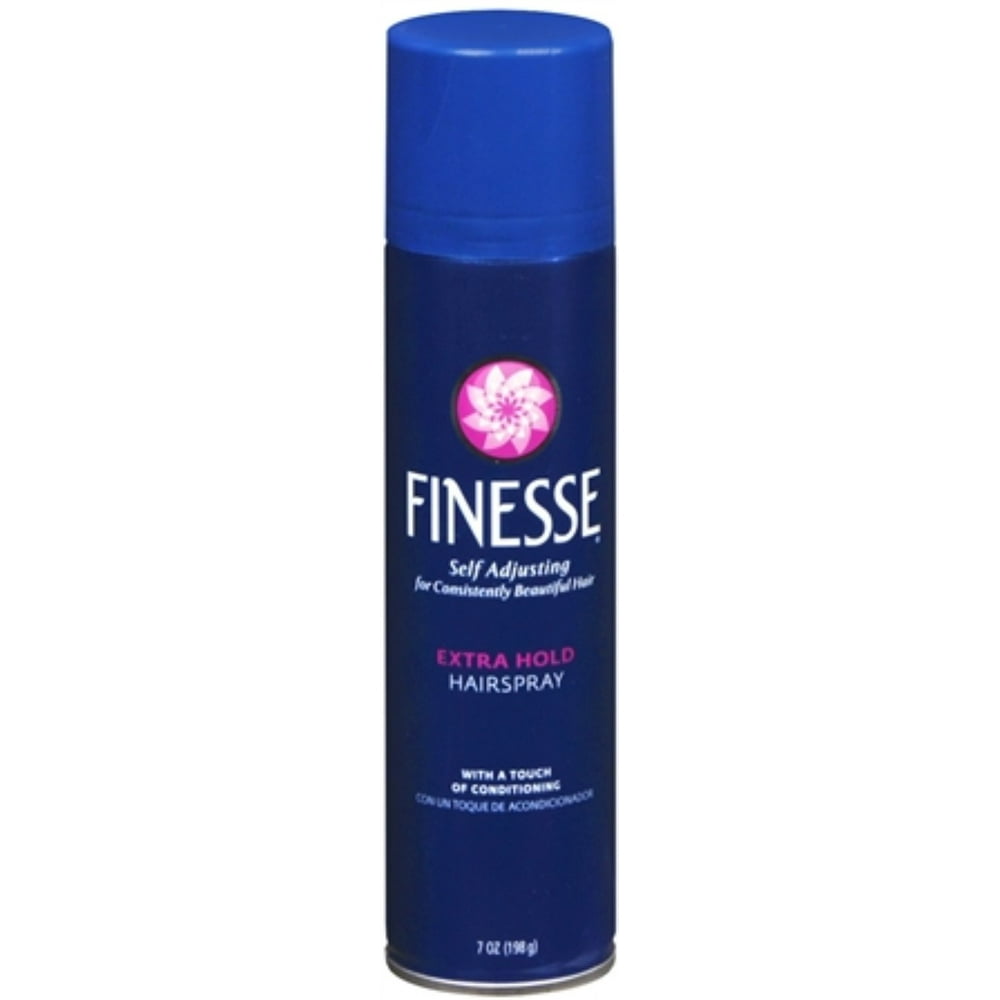 Finesse Extra Hold Aerosol Hairspray 7 oz (Pack of 4)