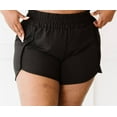 thumbnail image 2 of COTTON ON Women's Lifestyle Move Jogger Shorts Black Size 12W, 2 of 3