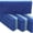 Blue, variant on Livhil 4 Pack 2-in-1 Foot Pumice Stone for Feet, Double Sided Foot Stone for Dead Skin Feet Pedicure Stone for Callus Remover and Scrubber (Blue)