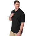 thumbnail image 4 of Polo Hanes para hombre X-Temp FreshIQ negro XXL, 4 of 7