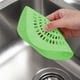 thumbnail image 5 of Tapete para canalones | Filtro de drenaje de gel de sílice suave con potente succión | Protector de suelo antideslizante para cocina, baño y lavandería (2 unidades), blanco, verde y azul, 5 of 6