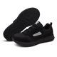 thumbnail image 2 of Deporte Con Ligeras para Edema Zapatos Anchos Diabéticos Cierre Ajustable Antideslizantes Pies Hinchados, 2 of 9