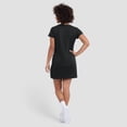 thumbnail image 5 of Women's Fanatics Black Georgia Bulldogs Ruched Drape T-Shirt Dress, 5 of 5