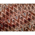 thumbnail image 4 of oneOone Silk Tabby Fabric Paisley & Chevron Ikat Printed Craft Fabric BTY 42 Inch Wide, 4 of 4