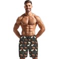 thumbnail image 4 of CROPD Mens Pajama Shorts Soft Lounge Bottoms Sleepwear Pj Pants With Pockets S-4XL, 4 of 5