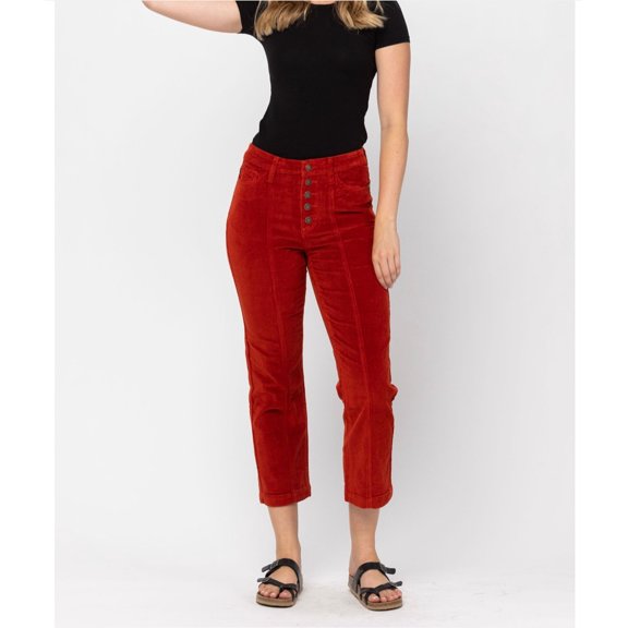 Judy Blue Cropped Corduroy Womens Jeans (27)