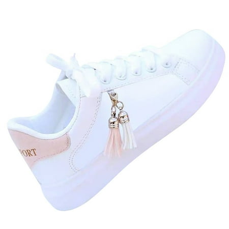 

Casual Shoes for Women Women Shoes Outdoor Casual Flat Mesh Shoes Women Low Top Women Casual Shoes Leather Pink 39