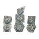 thumbnail image 4 of 7 dados poliédricos acrílicos D8 2XD10 D12 D20, juego de dados translúcidos para juegos de DND, favores , juegos de rol, juguete Azul Baoblaze Dados poliédricos, 4 of 6