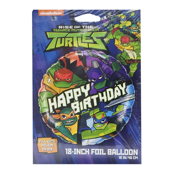 Nickelodeon 18" Rise Of TMNT Foil Balloon