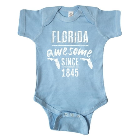 

Inktastic Florida- Awesome Since 1845 Gift Baby Boy or Baby Girl Bodysuit