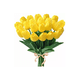 thumbnail image 1 of Tulipanes Artificiales, Amarillos Y Decorativos, 30 Piezas, 1 of 4