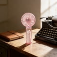 thumbnail image 3 of ICQOVD Portable Fan Mini Usb Rechargeable Handheld Fan Small Portable Cooling Fan for Travel Outdoor Use, 3 of 6
