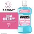 thumbnail image 2 of (6 pack) Listerine Gum Therapy Anti-Gingivitis Mouthwash Oral Care, Glacier Mint, 1 L, 2 of 11