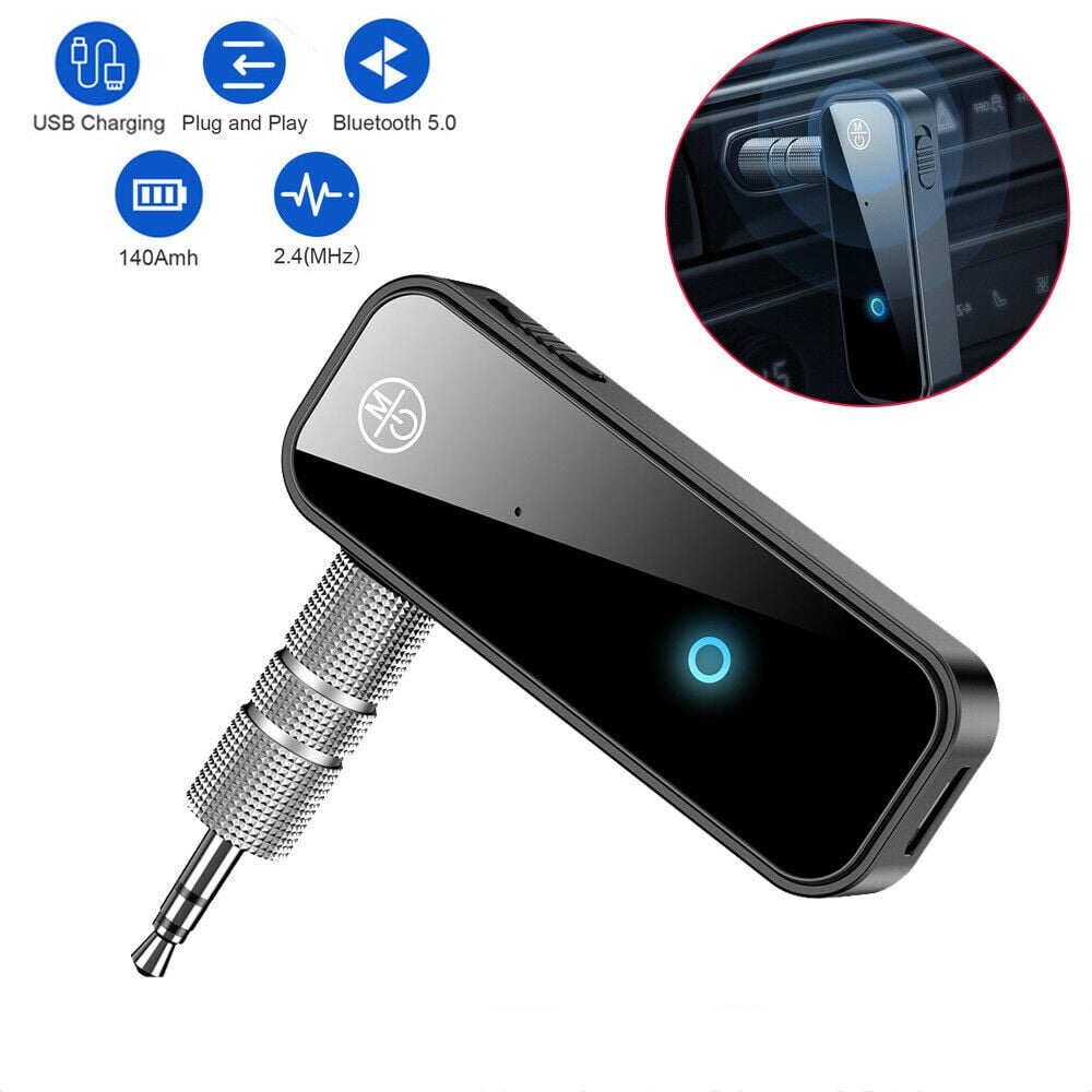 2 in 1 Bluetooth 4.2 Transmitter&Receiver 3.5mm Wireless Stereo Audio Adapter AL 