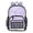 Purple-Hearts, variant on Ttyddzy Clear Backpack Heavy Duty PVC Transparent Backpack for College Workplace, Purple-hearts