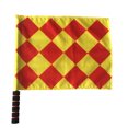 thumbnail image 1 of Arbitre Drapeau en Acier Inoxydable Commande Main Drapeau Rouge signal Drapeau Éponge Poignée Patrouille Spéciale performance, 1 of 5