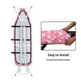 thumbnail image 5 of HELLHERO Ironing Board Cover 3 Fasteners Elastic Edge Soft, Rugby Ball Texture Panel, 5 of 5