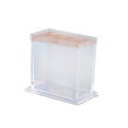 thumbnail image 3 of Caja de almacenamiento en mini, decoración transparente, contenedor 1:12 para casas de muñecas, Micro paisaje, diseño de escena de vida, accesorios DIY Cro CUTICAT Estante organizador, 3 of 7