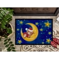 thumbnail image 3 of Bear Sleeping in the Moon and Stars Door Mat, 3 of 4