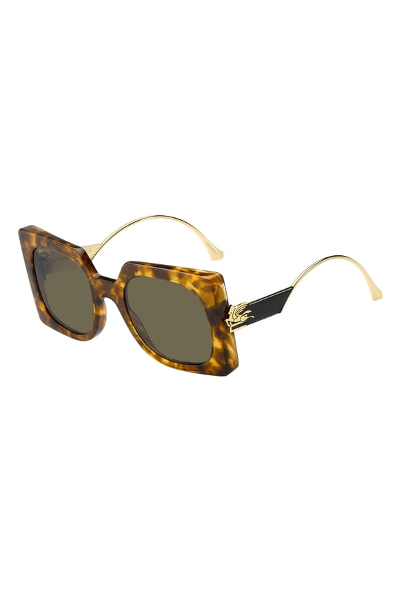 0026/S 0EPZQT 54mm Square Sunglasses Women's Yellow Havana