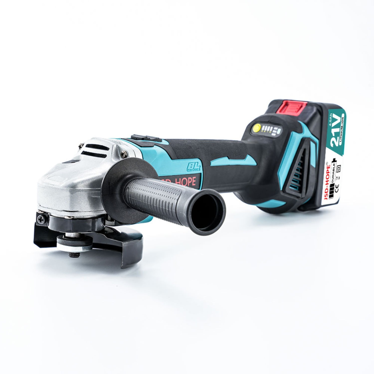 Brushless Cordless Angle Grinder, High-Power Lithium-ion Grinding and Polishing Tool