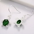 thumbnail image 4 of 1 Pair Dangle Earrings Fashion Creative Zircon Sea Turtle Pattern Drop Earrings Jewelry for Women, 4 of 10