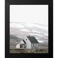 thumbnail image 2 of Straatsma, Leah 20x24 Black Modern Framed Museum Art Print Titled - Minimalist House Landscape, 2 of 5
