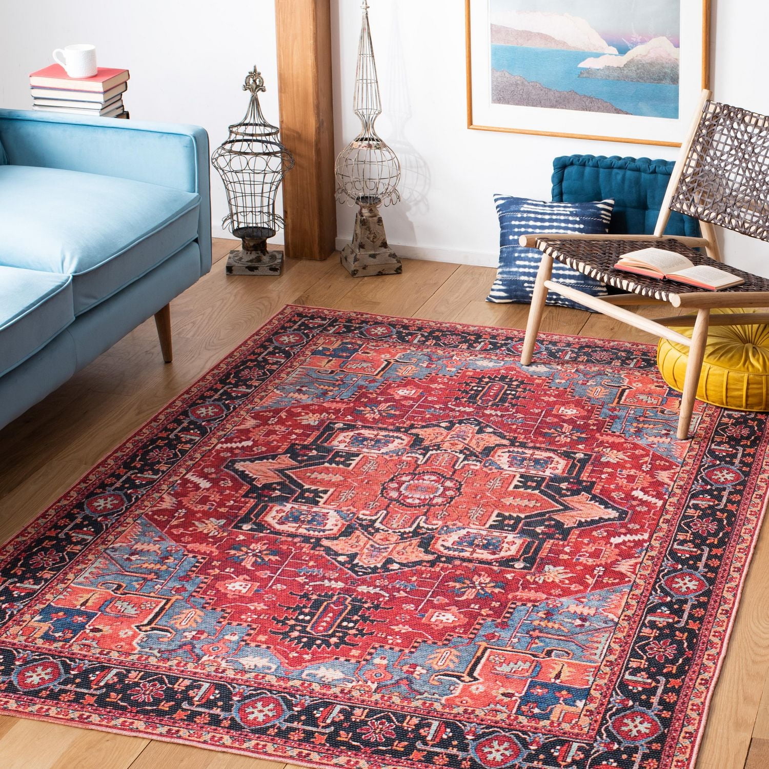 SAFAVIEH Serapi Glenn Oriental Area Rug