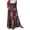 Brown_#16, variant on Women's Midi Skirt High Waisted Elastic Waist Layered Lined Flowy A Line Skirt with Subtle Iridescent Sheen Summer Skirts Red XXL