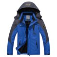 thumbnail image 1 of Men Mountain Waterproof Shell Jacket Ski Jacket Windproof Jacket Winter Warm Jacket for Camping Hiking Skiing, 1 of 7