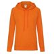 thumbnail image 1 of Fruit of the Loom - Chaquetilla ligera con capucha para mujer (Naranja), 1 of 3